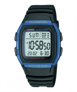 Casio Youth Digital Grey Dial Men's Watch - W-96H-2AVDF (D055)