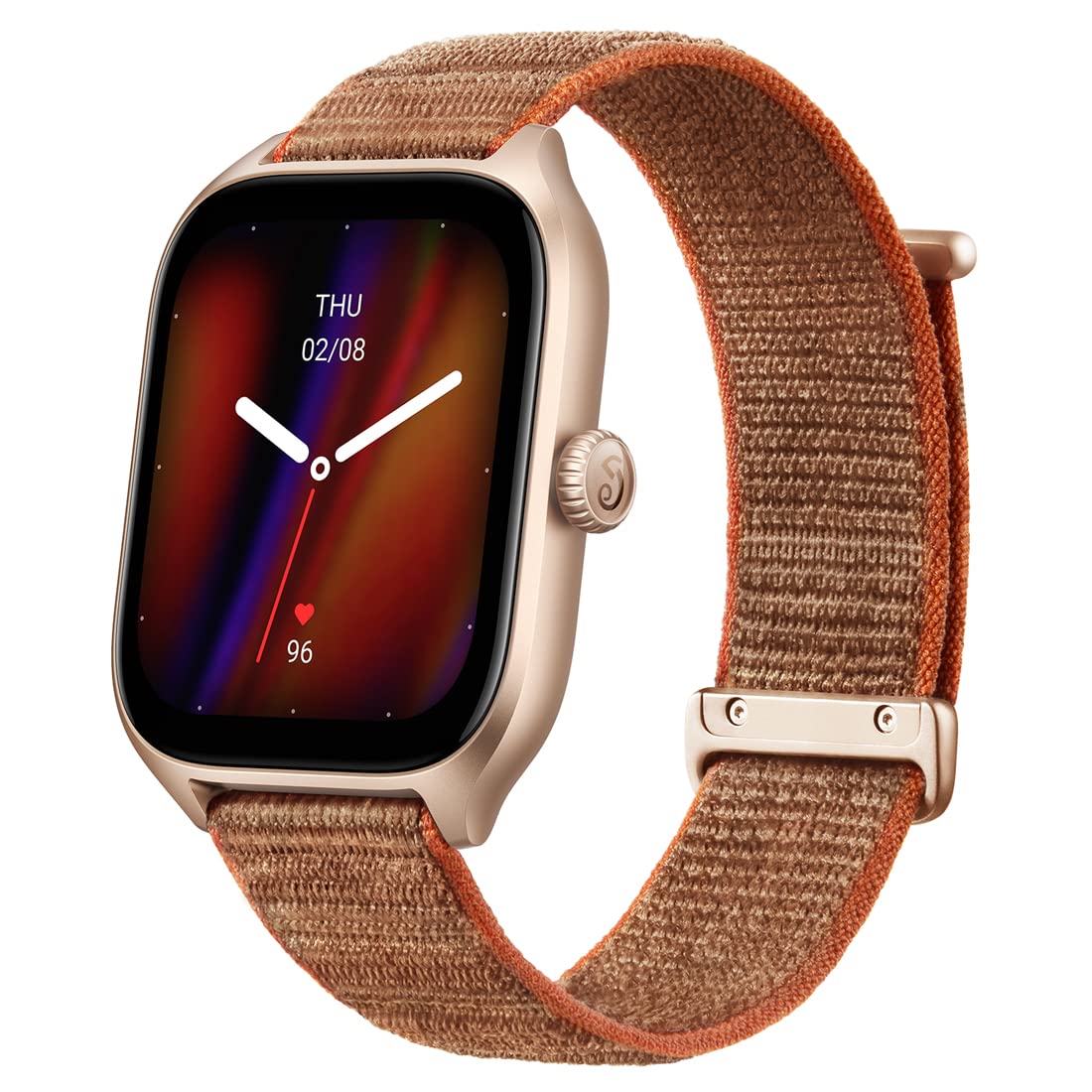 Amazfit GTS 4 Smart Watch with 1.75 AMOLED Display, Autumn Brown