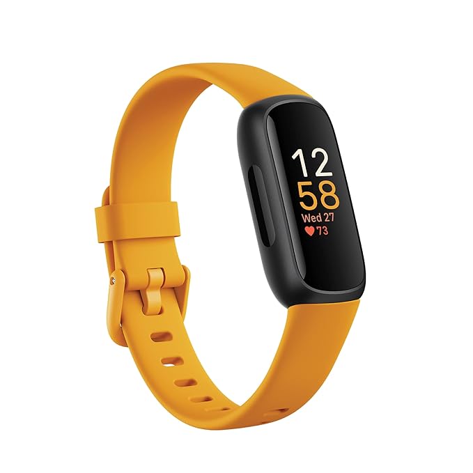 Fitbit Inspire 3 Health & Fitness Tracker, Morning Glow