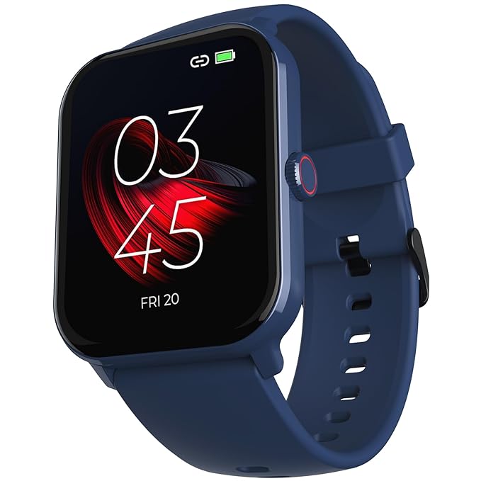beatXP Marv Neo Smart Watch with 1.85” Ultra HD Display, Blue